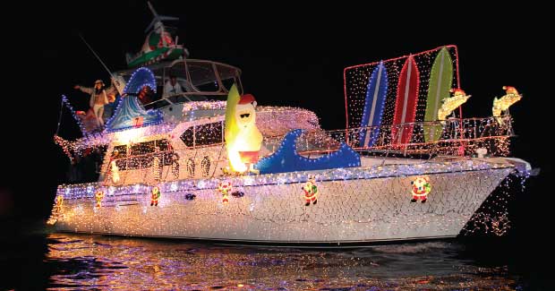 Davey’s Gives You Access to the Newport Beach Christmas Boat Parade